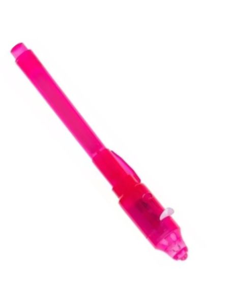 Długopis do ściąg niewidzialne napisy z lampka led - 5