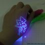 Długopis UV dioda led niewidzialne napisy do ściąg - 4