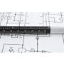 Długopis wielofunkcyjny czarny linijka poziomica - 13