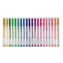 Długopisy żelowe kolorowe brokatowe zestaw 140 szt - 6