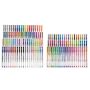 Długopisy żelowe kolorowe brokatowe zestaw 140 szt - 7