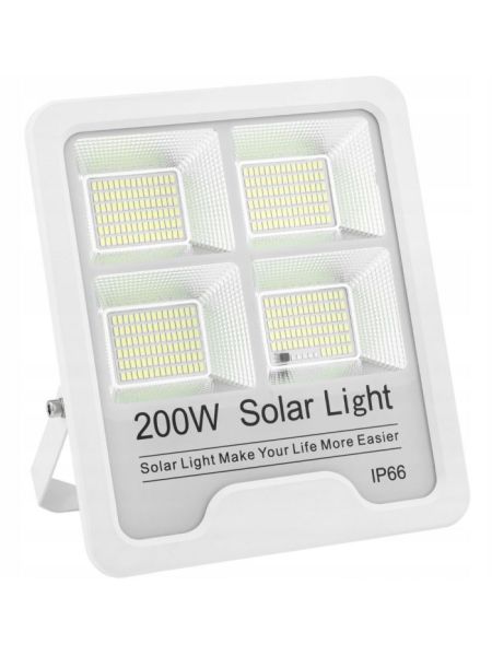 LAMPA SOLARNA LED NAŚWIETLACZ SOLAR PANEL HALOGEN PILOT IP66 200W - 4