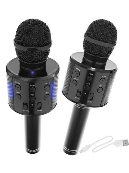 Mikrofon karaoke bezprzewodowy bluetooth głośnik