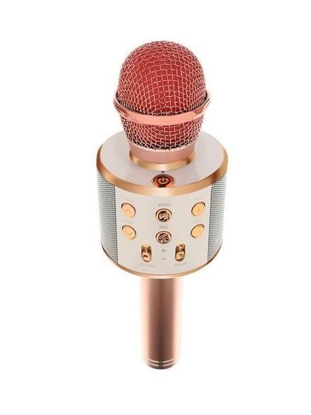 Mikrofon karaoke głośnik bezprzewodowy bluetooth - 5