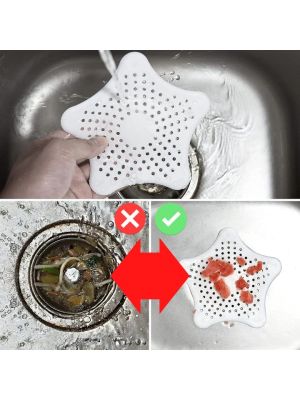 Sitko filtr do zlewu umywalki prysznica odpływu - image 2
